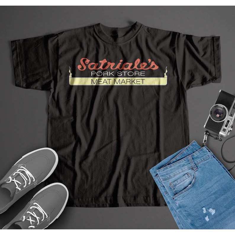 Satriales Pork Store The Sopranos T Shirt